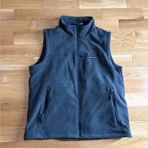 VENUS Men's HEATED Charcoal Fleece Vest
